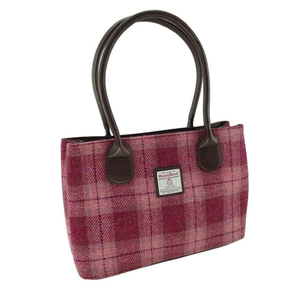 Glen Appin Cassley Harris Tweed Classic Tote Handbag LB1003