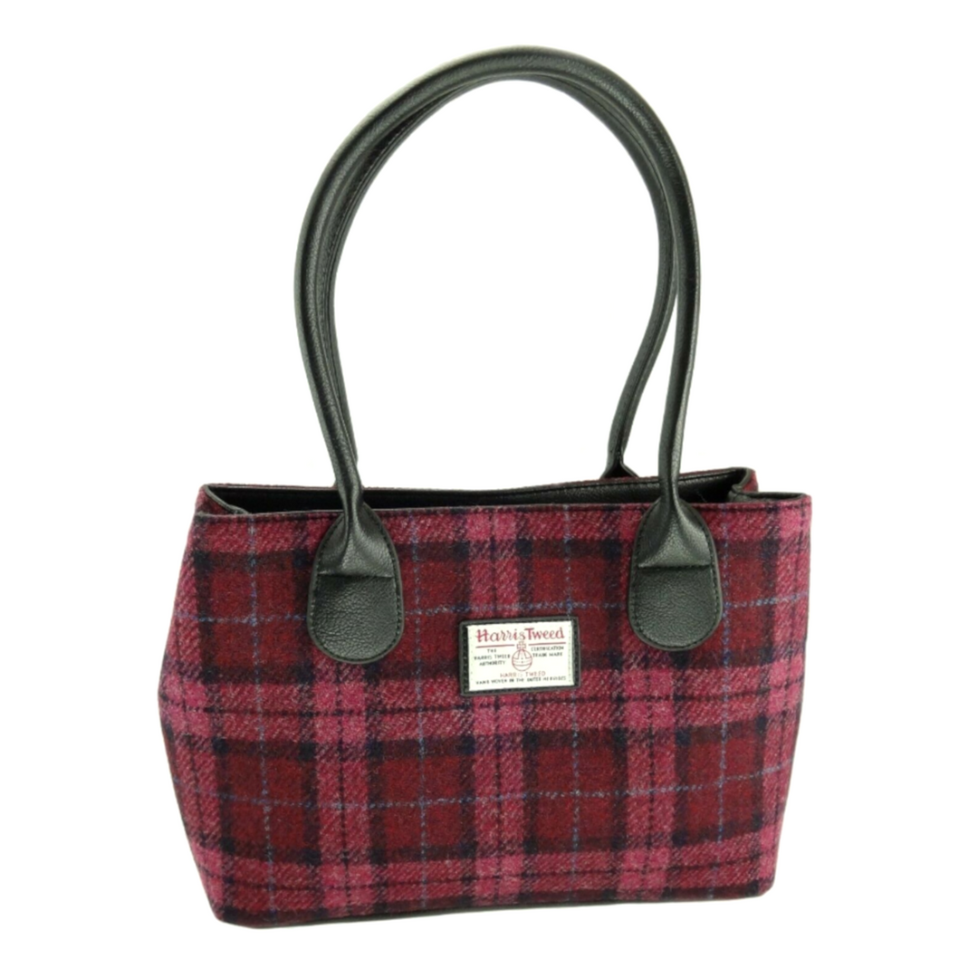 Glen Appin Cassley Harris Tweed Classic Tote Handbag LB1003