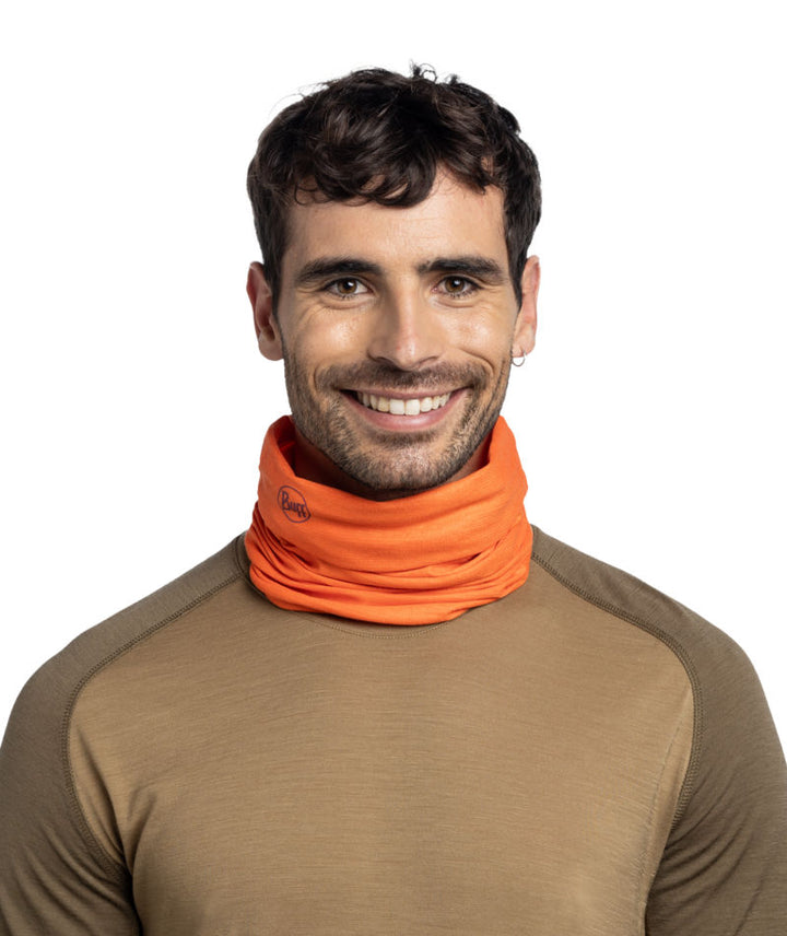 Buff CoolNet UV Neckwear In Solid Poppy