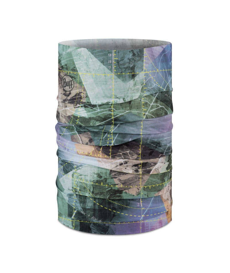 Buff CoolNet UV Neckwear In Campast Green