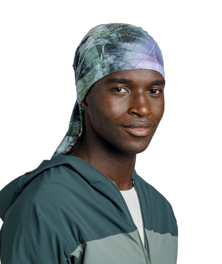 Buff CoolNet UV Neckwear In Campast Green