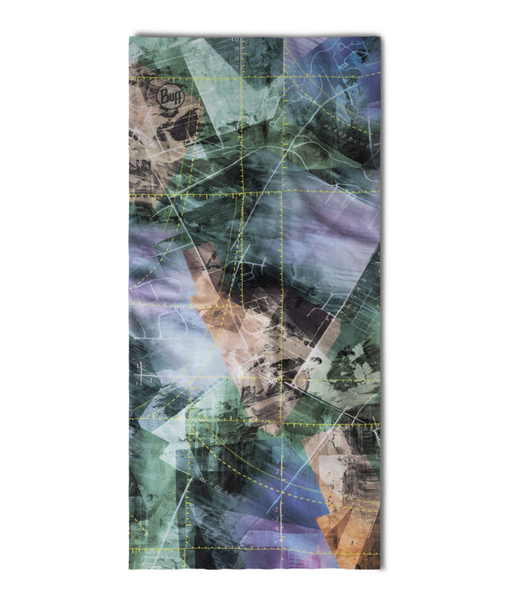 Buff CoolNet UV Neckwear In Campast Green