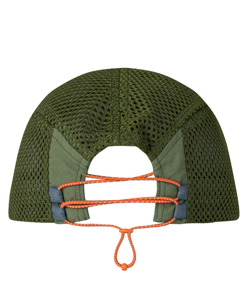 Buff 5 Panel Air Mesh Breathable Cap In Military