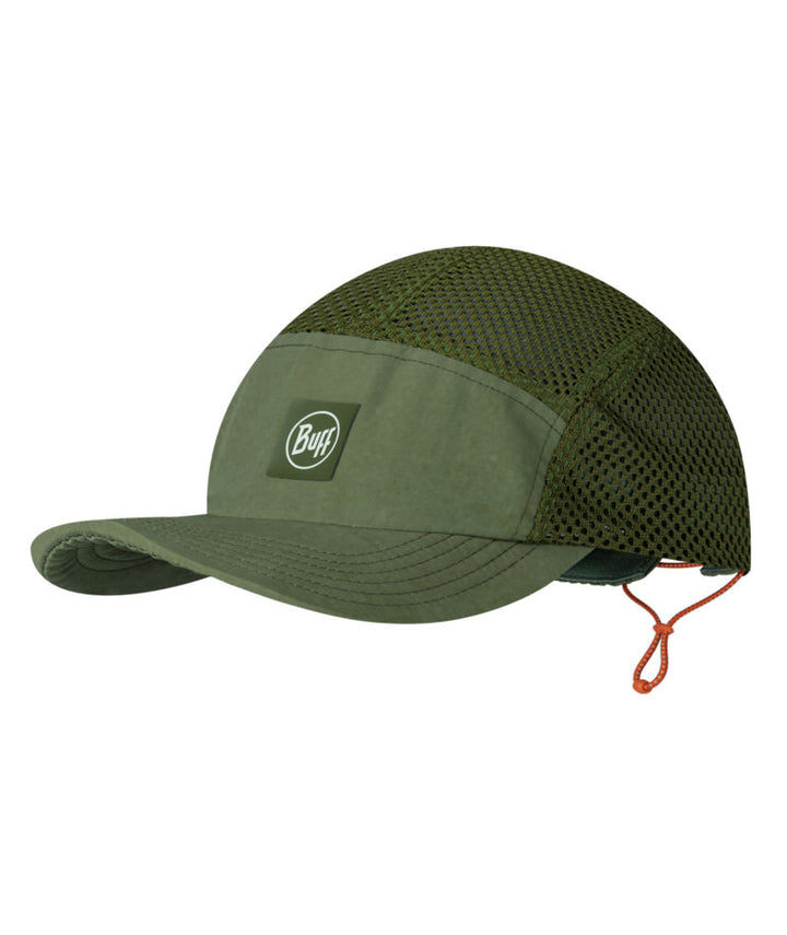Buff 5 Panel Air Mesh Breathable Cap In Military