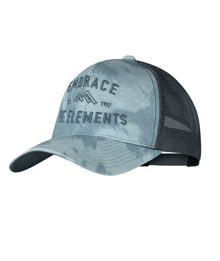 Buff Explore Adjustable Mesh Trucker Cap In Tery Mist