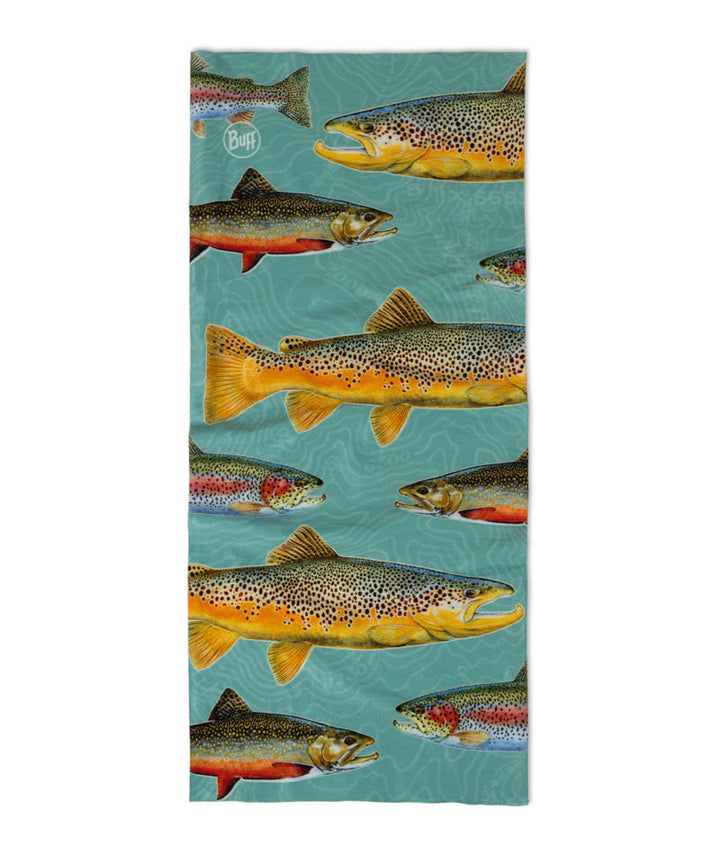 Buff CoolNet UV Neckwear In Abachar Trout
