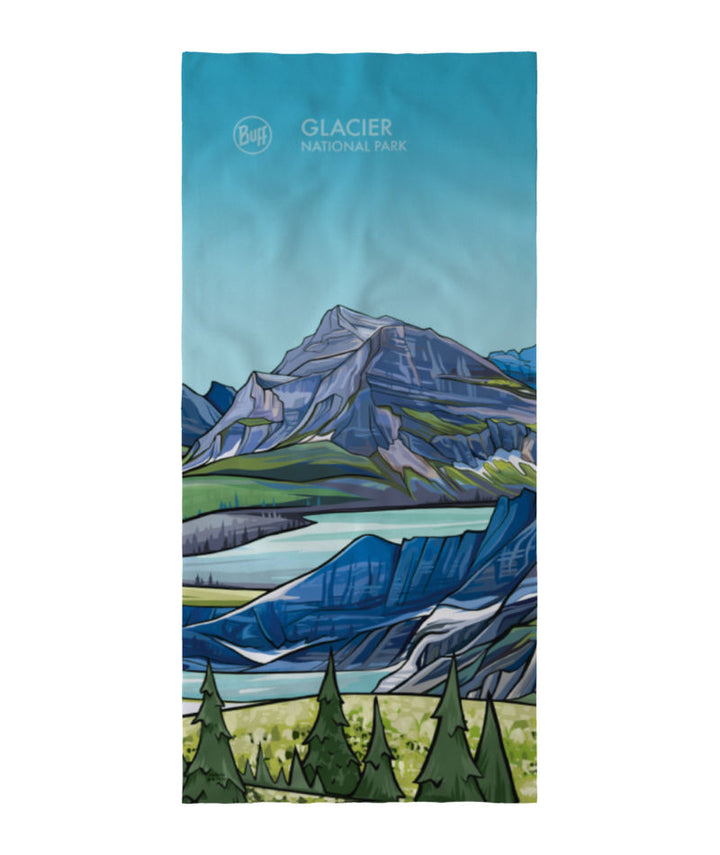 Buff CoolNet UV Neckwear In National Parks Glacier