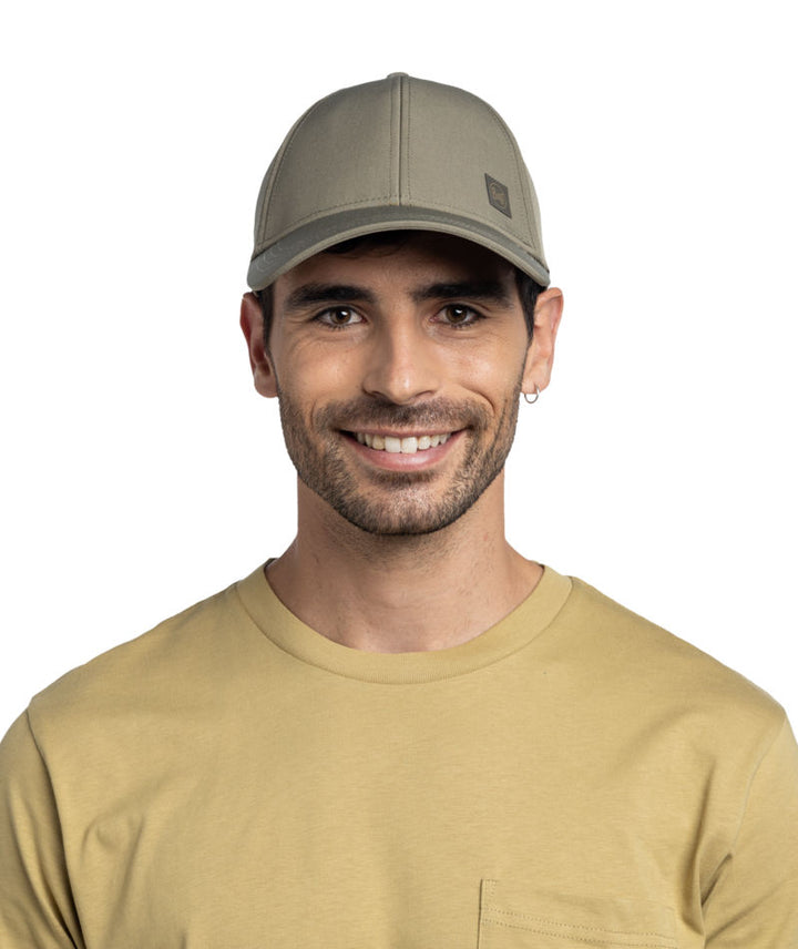 Buff Summit UPF 50 Lightweight Baseball Cap In Tundra Khaki
