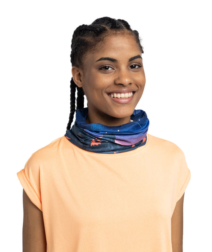 Buff CoolNet UV Neckwear In Gigitah Night Blue