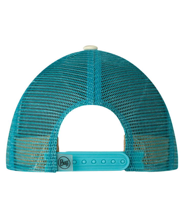 Buff Classic Adjustable Mesh Trucker Cap In Scen Multi