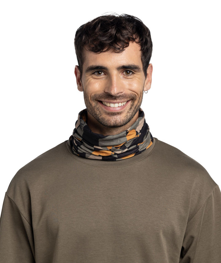 Buff CoolNet UV Neckwear In Teltary Khaki