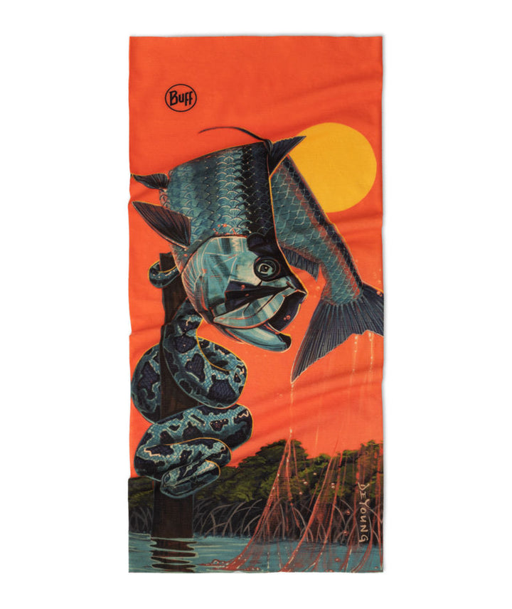 Buff CoolNet UV Neckwear In Derek De Young King Python