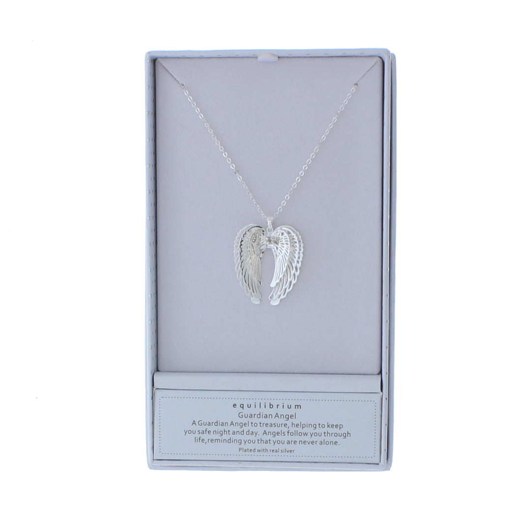 Equilibrium Guardian Angel 3D Wings Necklace