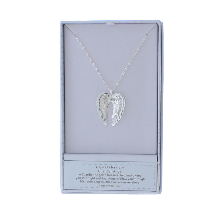 Equilibrium Guardian Angel 3D Wings Necklace