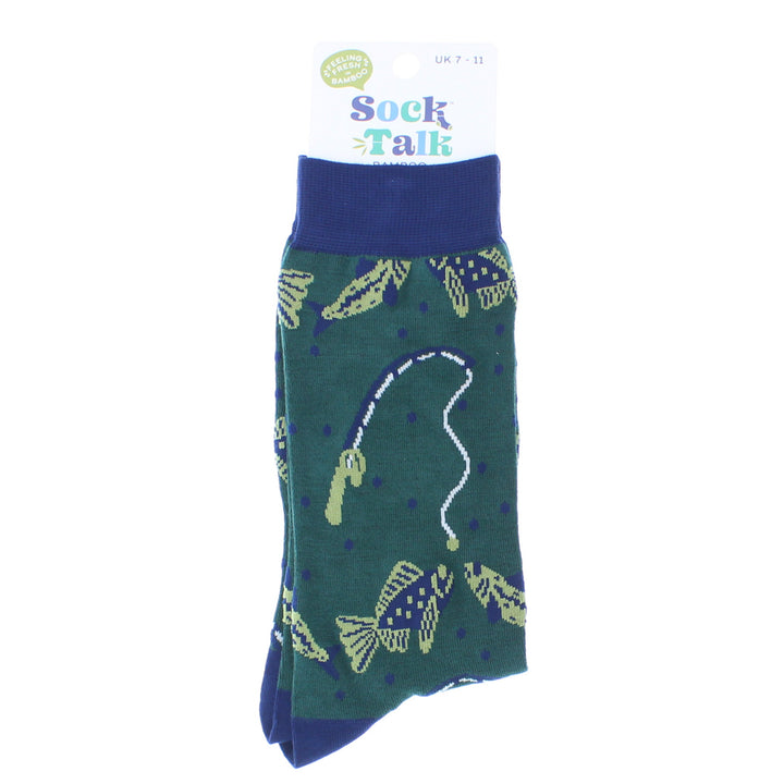 Bamboo Fishing Socks (Green)