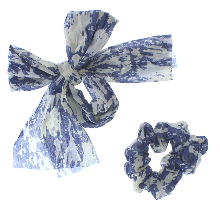 Scarf Bow Scrunchie Hair Band