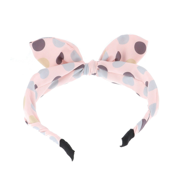 Women's Slim Spotty Small Bow Headband