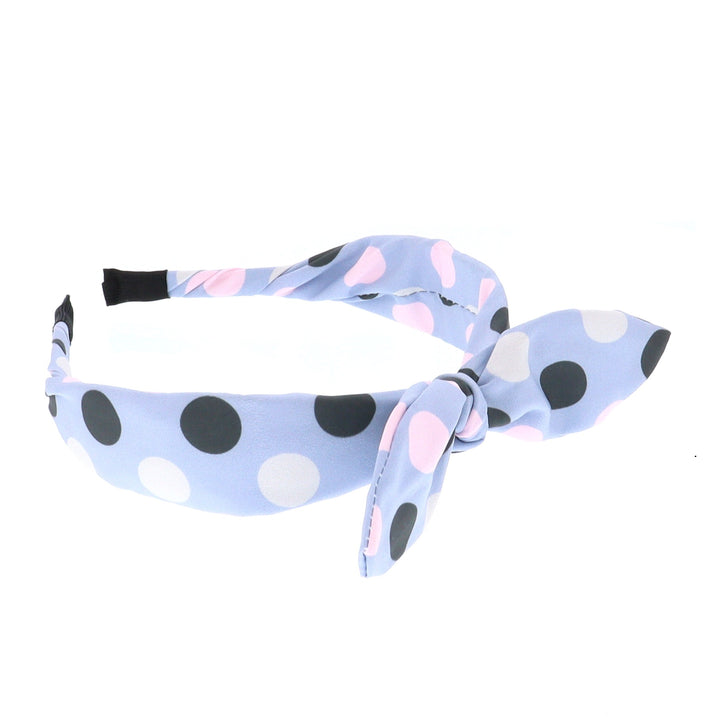 Women's Slim Spotty Small Bow Headband