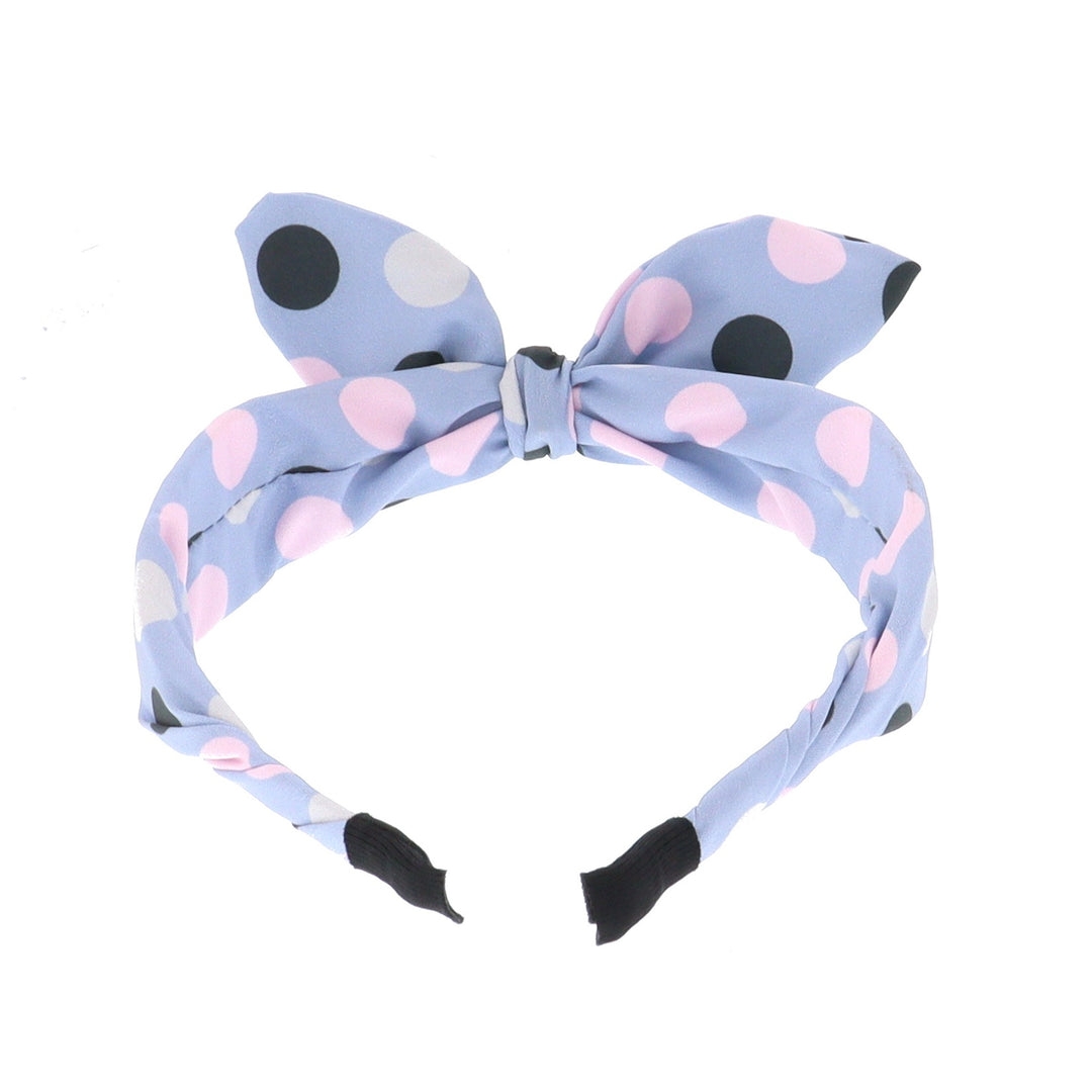 Women's Slim Spotty Small Bow Headband