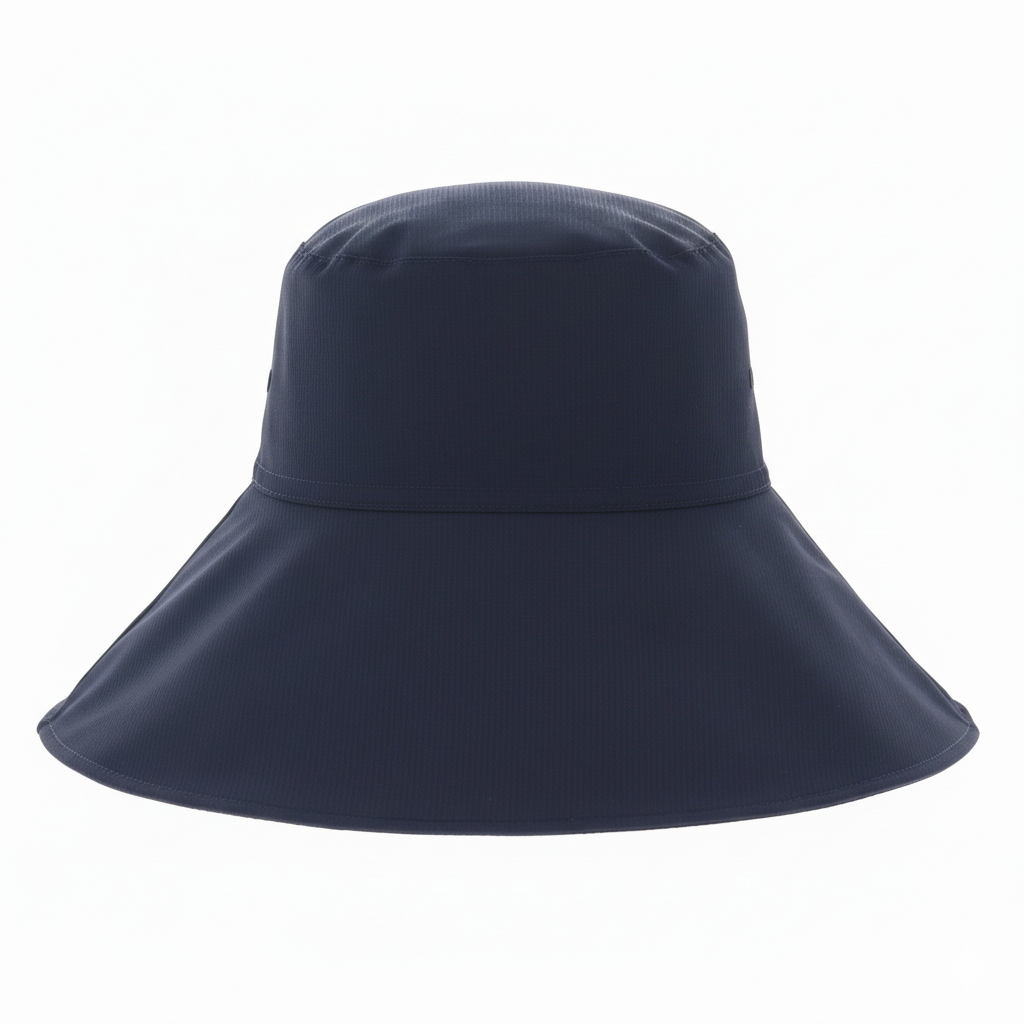 Ladies Wide Brim & Reversible Sun Hat UVF50+ Navy/Beige