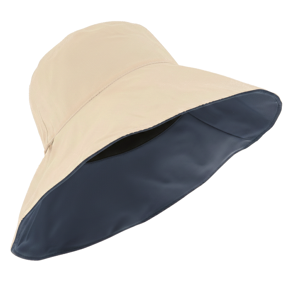 Ladies Wide Brim & Reversible Sun Hat UVF50+ Navy/Beige
