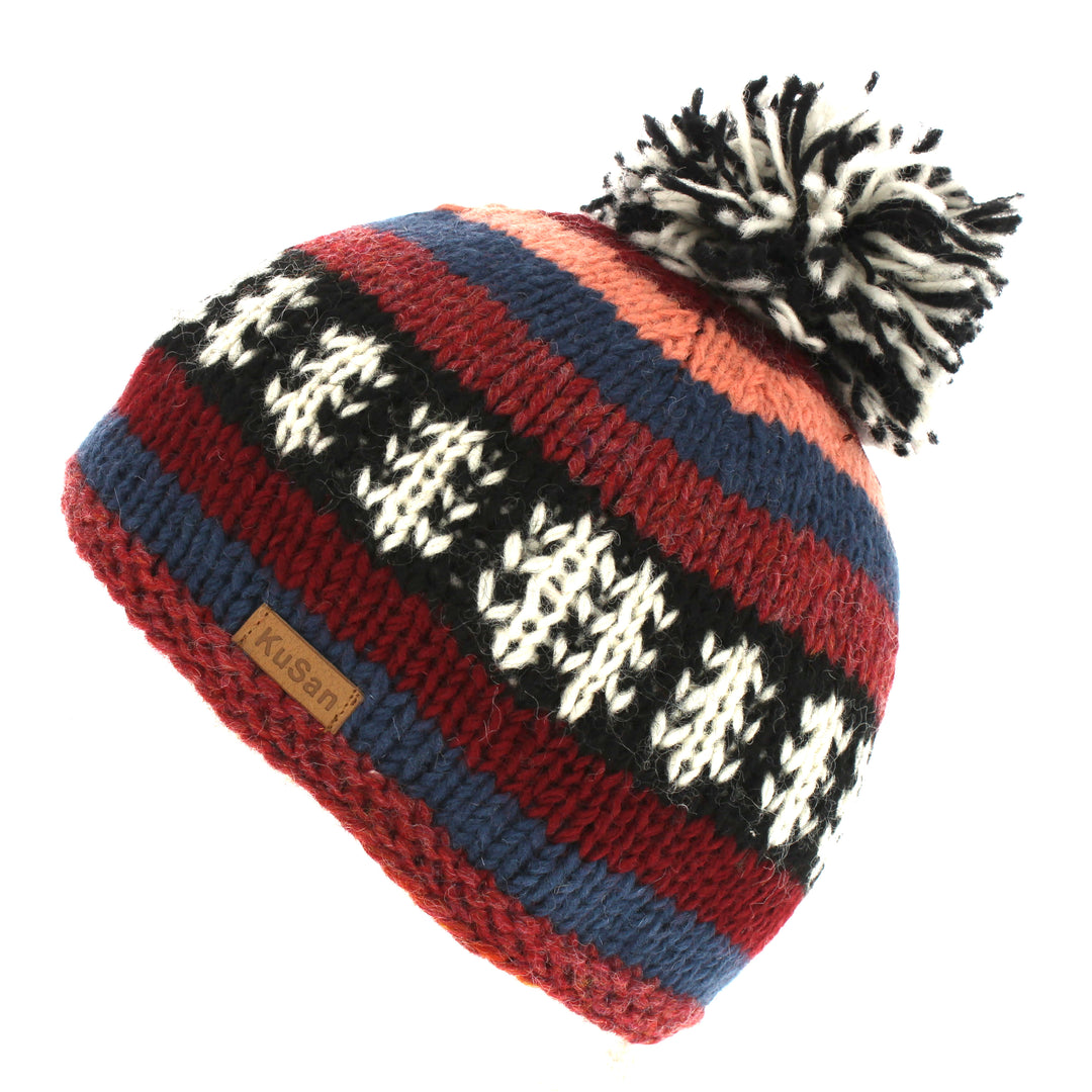 Kusan Knitted Bobble Hat One Size (PK3020-1)