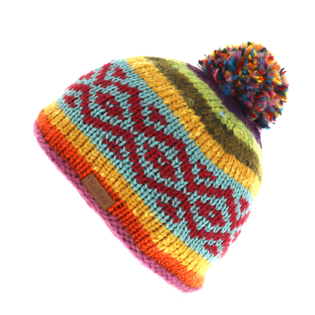 Kusan Knitted Bobble Hat One Size (PK3020-10)
