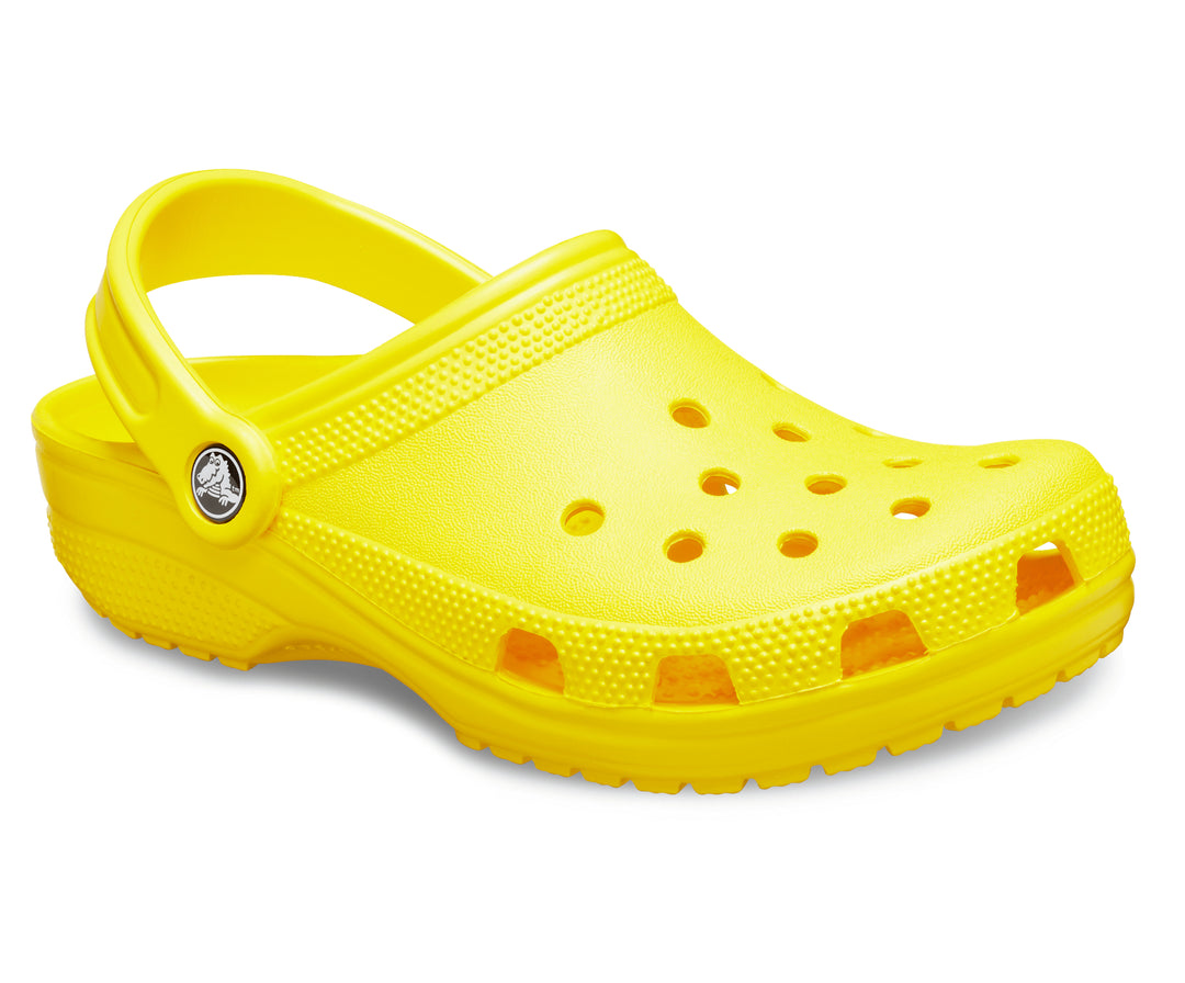 Crocs Adults Unisex Classic Clogs In Lemon