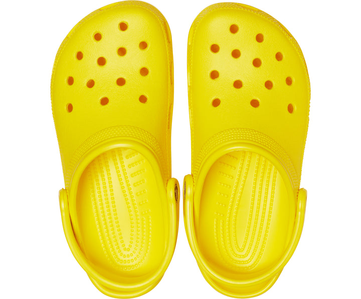 Crocs Adults Unisex Classic Clogs In Lemon