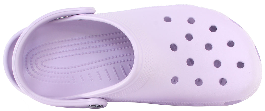 Crocs Adults Unisex Classic Clogs In Lavender