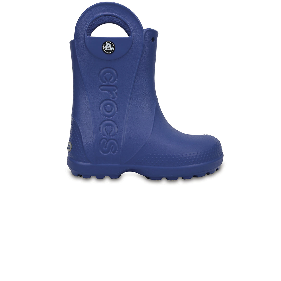 Crocs Kids Handle It Rain Wellington Boots In Cerulean Blue