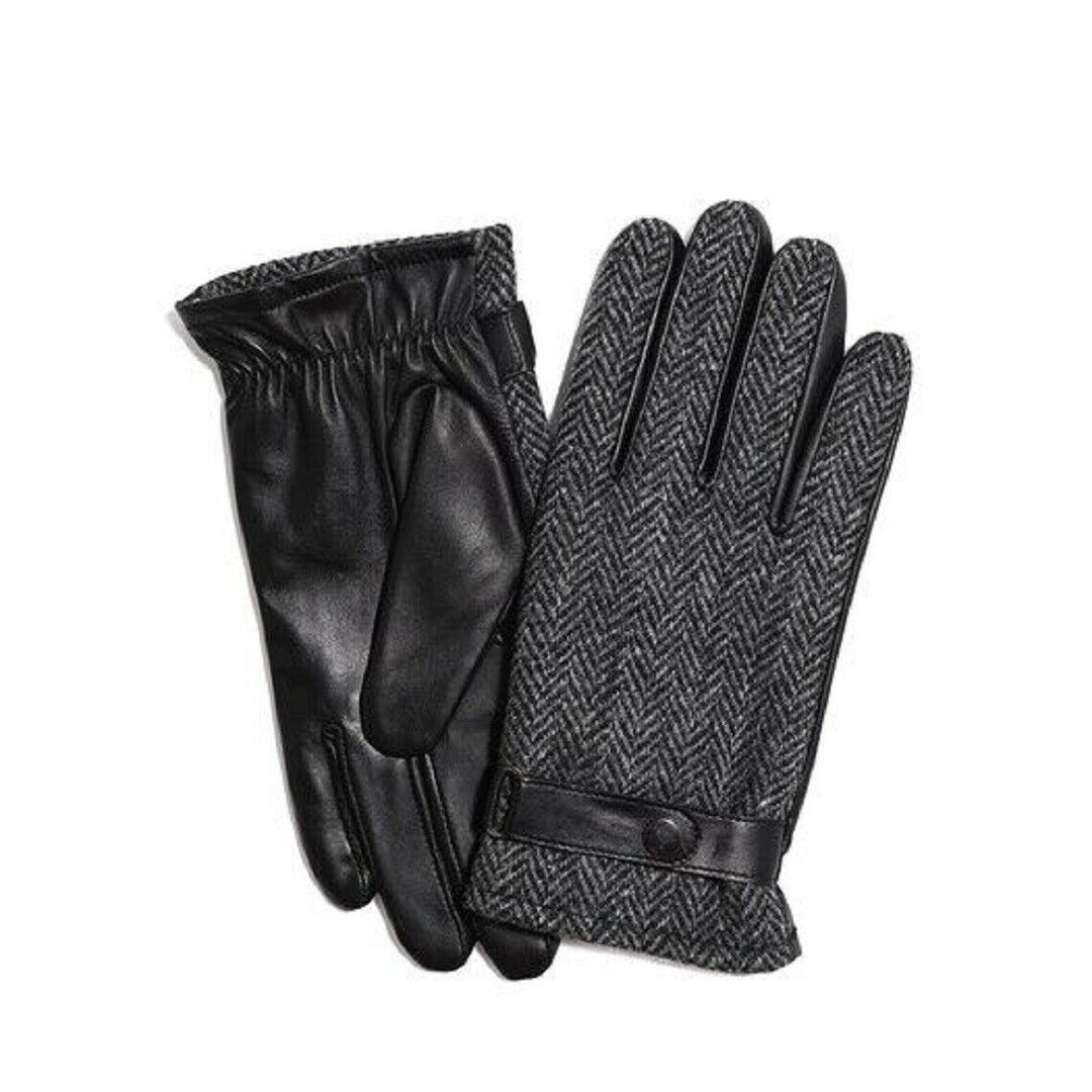 Men's Failsworth Harris Tweed & Leather Gloves