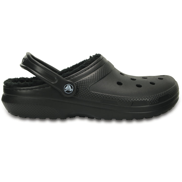 Crocs Adults Unisex Classic Lined Clogs In Black