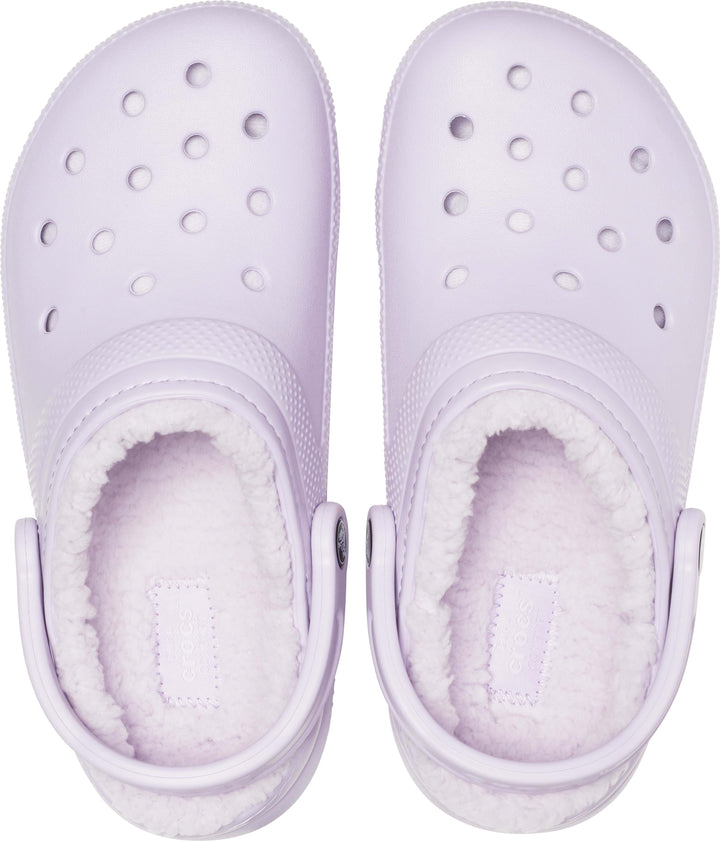 Crocs Adults Unisex Classic Lined Clogs In Lavender