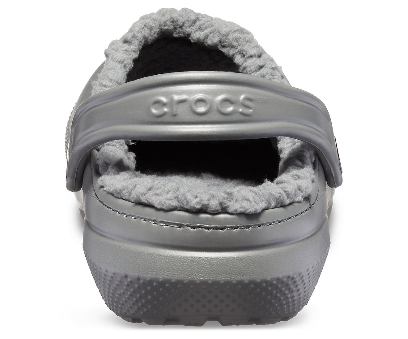 Grey on sale lined crocs