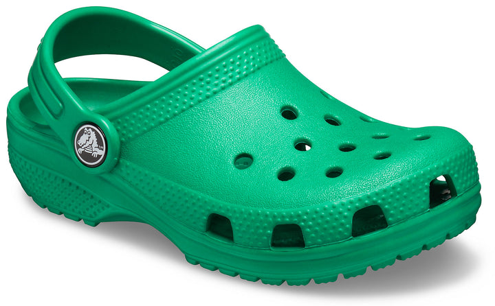 Crocs Kids Classic Clogs In Deep Green