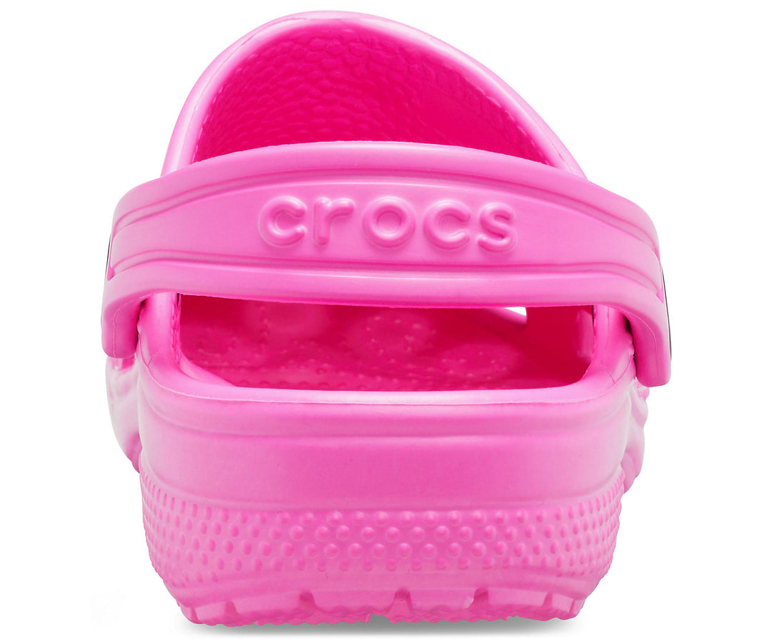 Crocs Kids Classic Clogs In Electric Pink