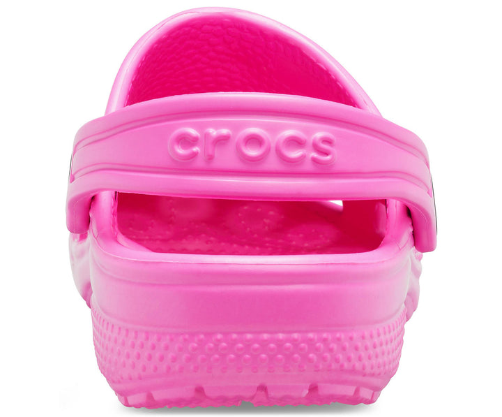 Crocs Kids Classic Clogs In Electric Pink