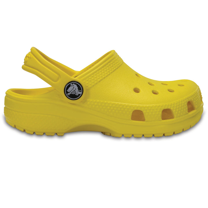 Crocs Kids Classic Clogs In Lemon