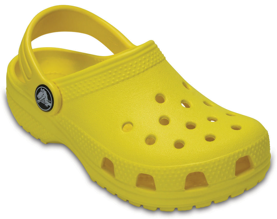 Crocs Kids Classic Clogs In Lemon