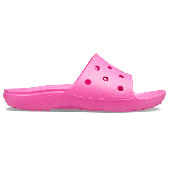 Crocs Kids Classic Slide In Electric Pink