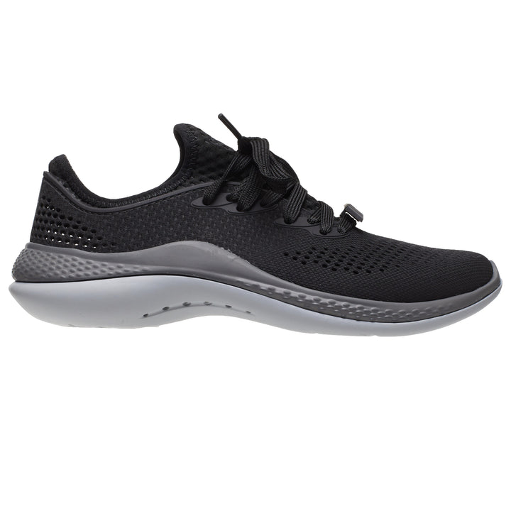 Crocs Womens LiteRide 360 Breathable Trainers In Black/Slate Grey