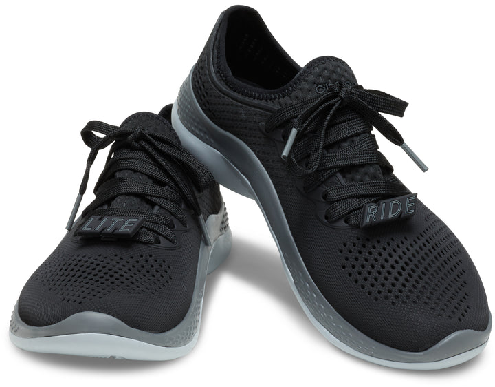 Crocs Womens LiteRide 360 Breathable Trainers In Black/Slate Grey