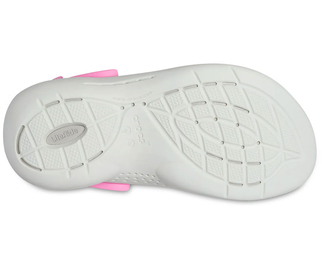 Crocs Adults Unisex LiteRide 360 Cushioned Slip On Clogs In Taffy Pink