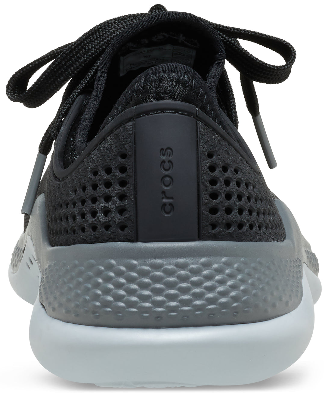 Crocs Mens LiteRide 360 Breathable Trainers In Black/Slate Grey