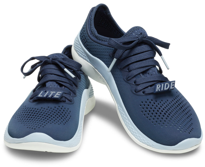 Crocs Mens LiteRide 360 Breathable Trainers In Navy/Blue Grey