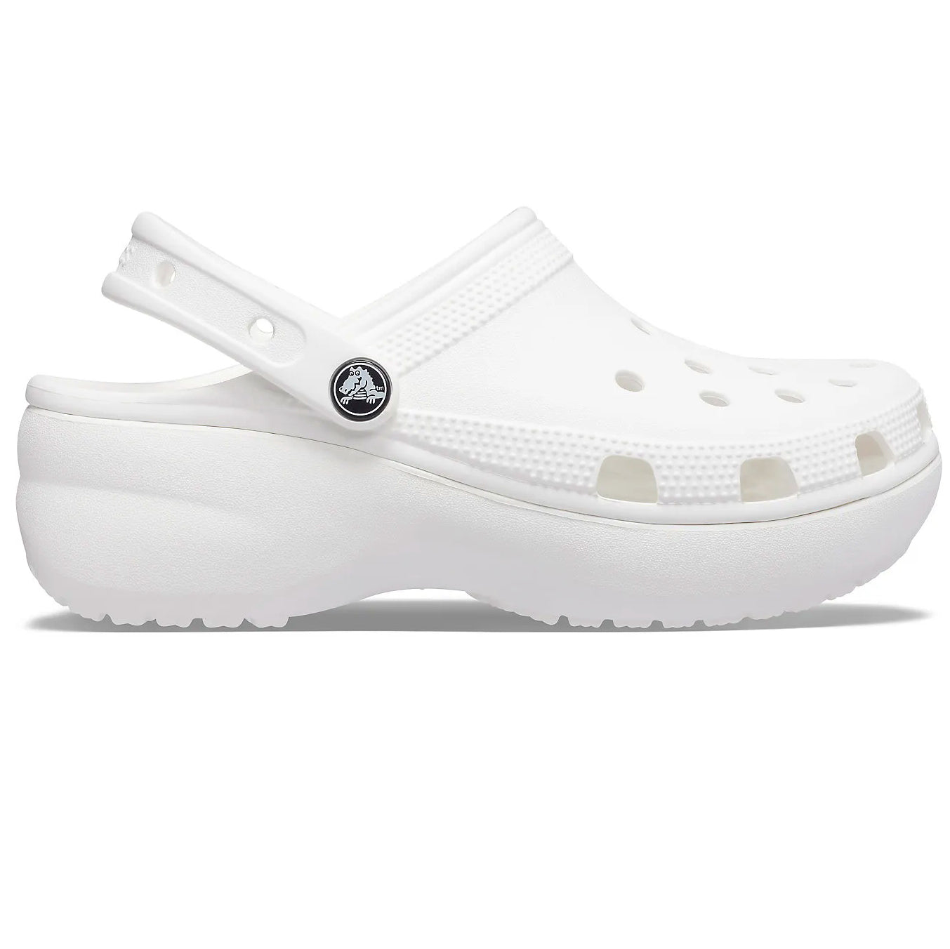 White slip on sale on crocs