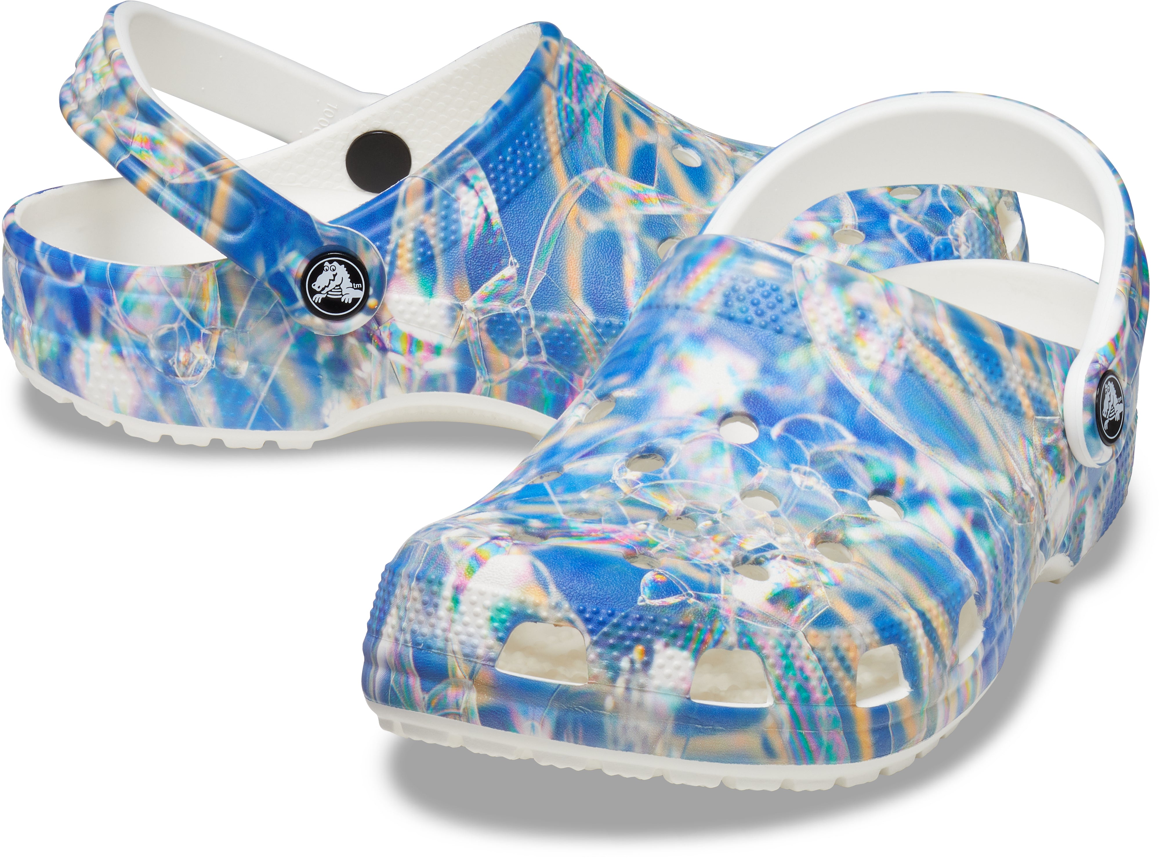 White tie best sale dye crocs