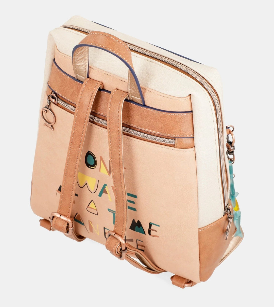 Anekke Mediterranean Tile Medium Backpack