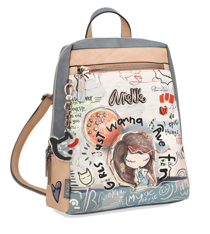 Anekke Fun & Music Backpack With Front Pocket